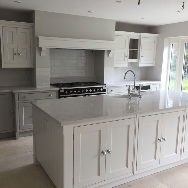 White modern kitchen