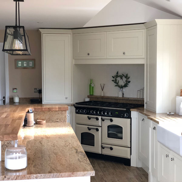 Traditional painted kitchen